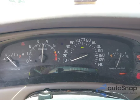 2000 Buick Park Avenue from USA, damaged, VIN 1G4CW54K5Y4259314